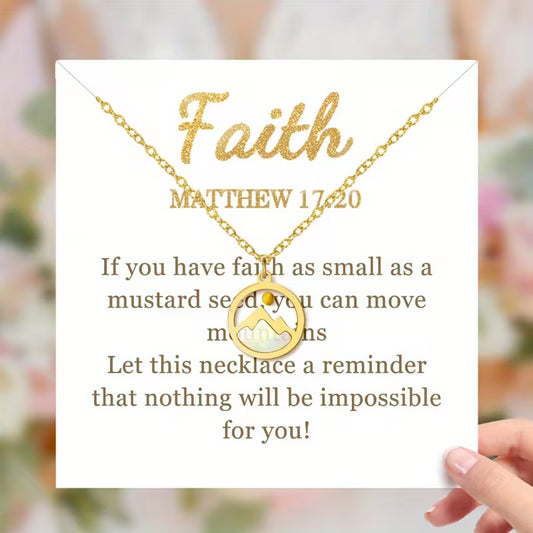 Elegant 14K Golden Plated Mustard Seed Necklace