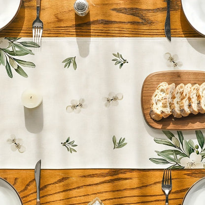 Faith-Inspired Easter Table Runner with Cross Design  Size: 33.02x121.92cm