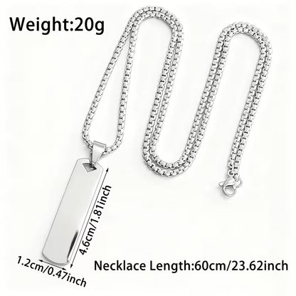 1 Cross + 3 Nails = Forgiven Christian Pendant Necklace
