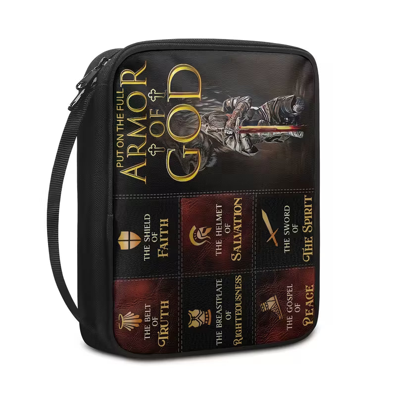 Armor of God Bible Cover – Knightly Design | Strength, Protection & Faith