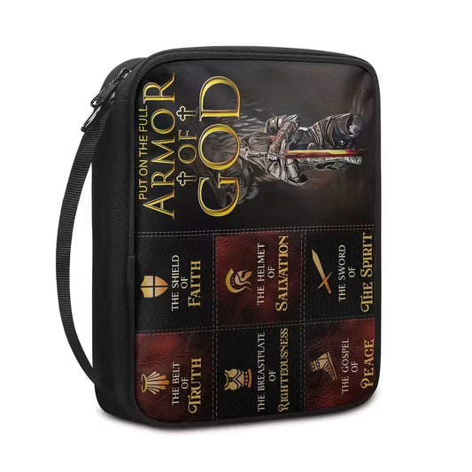 Armor of God Bible Cover – Knightly Design | Strength, Protection & Faith