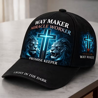 Way Maker Christian Faith Cap – Premium Adjustable Baseball Cap for Men & Women