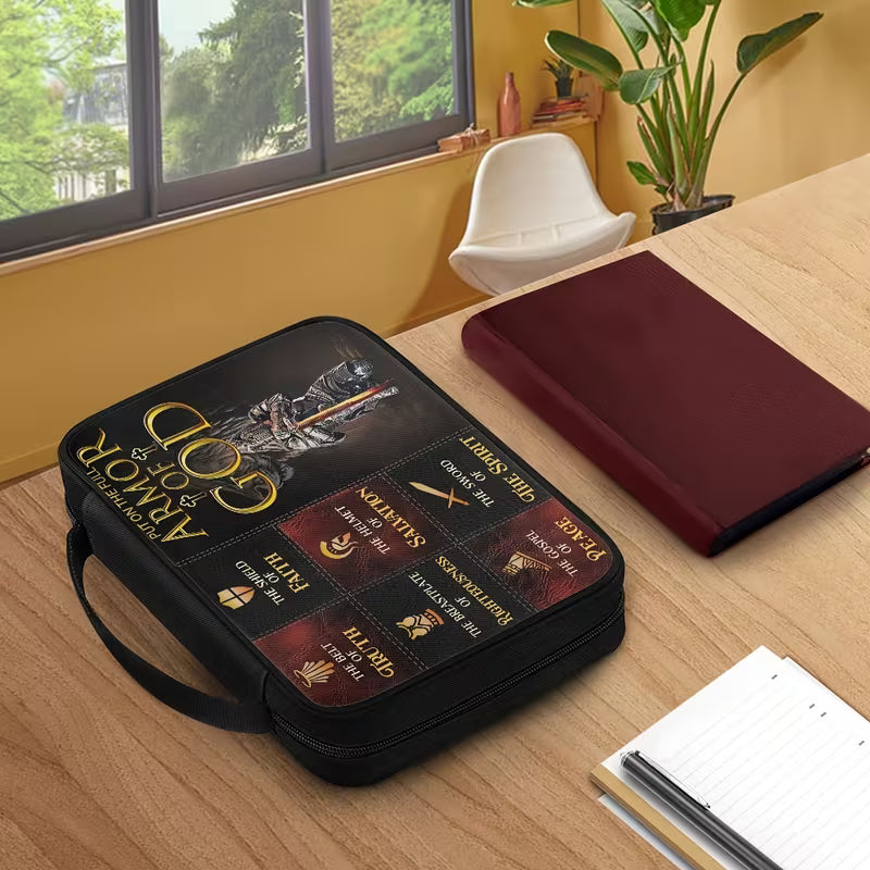 Armor of God Bible Cover – Knightly Design | Strength, Protection & Faith